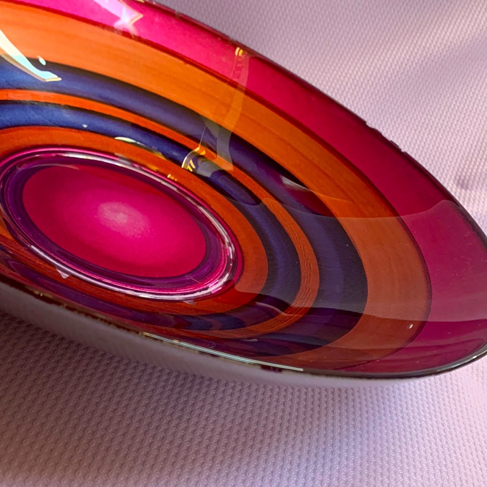 Beautiful glass bowl